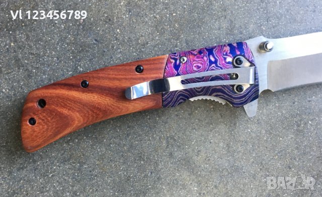  Сгъваем автоматичен нож Browning DA142 100x230, снимка 7 - Ножове - 39592191