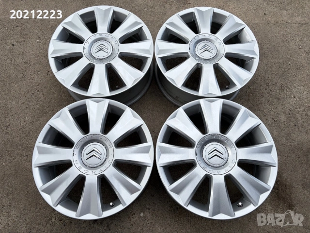 4 броя алуминиеви джанти за Citroen C4,C4 Picasso,Grand C4 Picasso,Berlingo 17