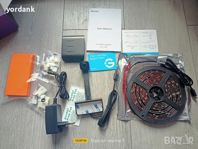 RGBIC LED лента за телевизор Govee Immersion, Wi-Fi, Синхронизиране на ТВ картина, снимка 5 - Лед осветление - 53213091