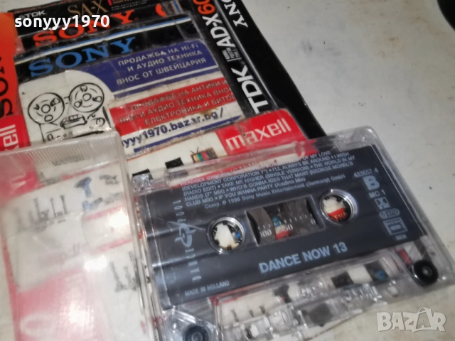 DANCE NOW 13-ORIGINAL TAPE 2212251300, снимка 8 - Аудио касети - 52874009