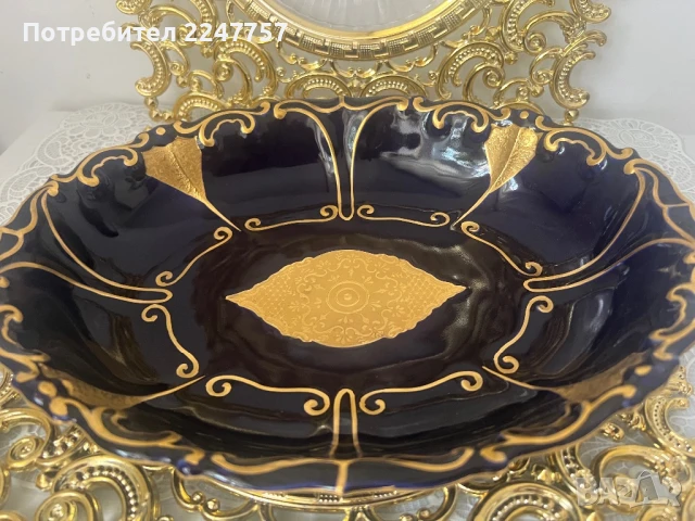 Фруктиера/Салатиера порцелан, снимка 2 - Антикварни и старинни предмети - 51147120