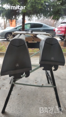 Mercedes w220 Багажник за покрив (напречни греди, релси, рейлинг), снимка 7 - Аксесоари и консумативи - 53949154