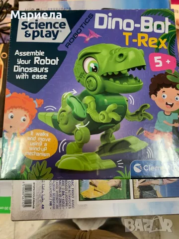 Конструктор Clementoni Science & Play - Робот тиранозавър рекс, снимка 2 - Конструктори - 56311867