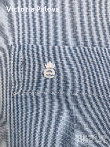 Много тънка голяма риза ETERNA, снимка 3 - Ризи - 31636957