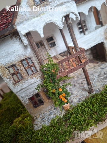 Макет на стара къща,съхранила духа на времето., снимка 6 - Декорация за дома - 53948715