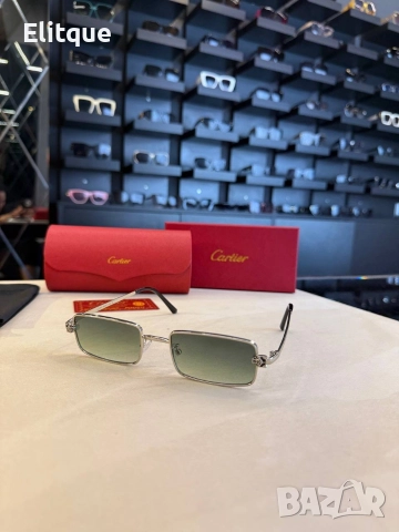 очила с черен обикновен калъф и Ув защита Gucci cartier, снимка 12 - Слънчеви и диоптрични очила - 52582358