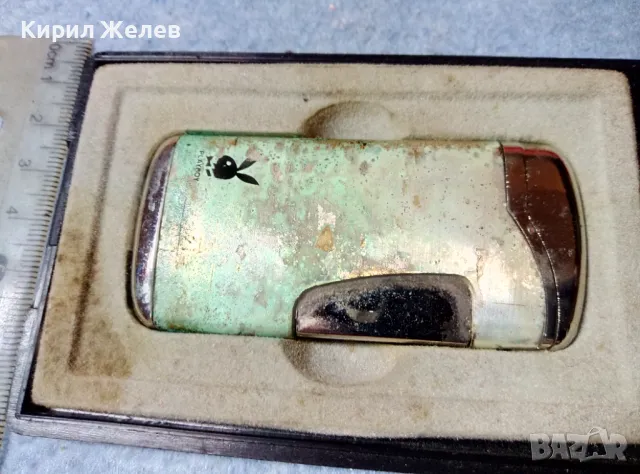 PLAYBOY СТАРА КОЛЕКЦИОНЕРСКА ГАЗОВА ЗАПАЛКА ПЛЕЙБОЙ с КУТИЙКАТА й 41037, снимка 5 - Запалки - 47561415