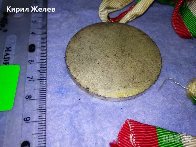 IX РЕПУБЛИКАНСКА СПАРТАКИАДА на СЛУЖИТЕЛИТЕ от МВР ВАРНА 84 РЯДЪК СОЦ ПОСРЕБРЕН СПОРТЕН МЕДАЛ 35385, снимка 10 - Антикварни и старинни предмети - 39793786