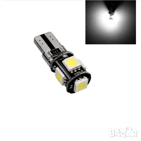 LED крушки T10 12V 2 броя