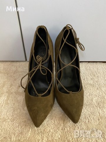 Дамски обувки с връзки, снимка 4 - Дамски обувки на ток - 34198987
