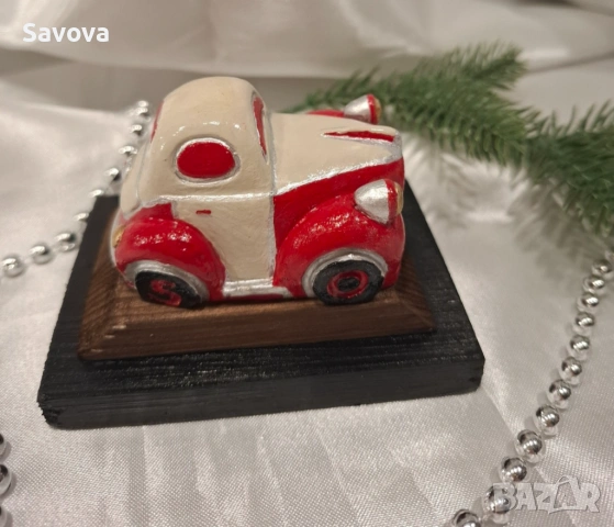 Ретро количка, снимка 4 - Ръчно изработени сувенири - 53037001