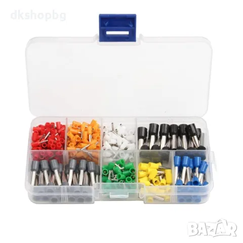 4394 Комплект изолирани кабелни щифтове, комплект накрайници 400 броя