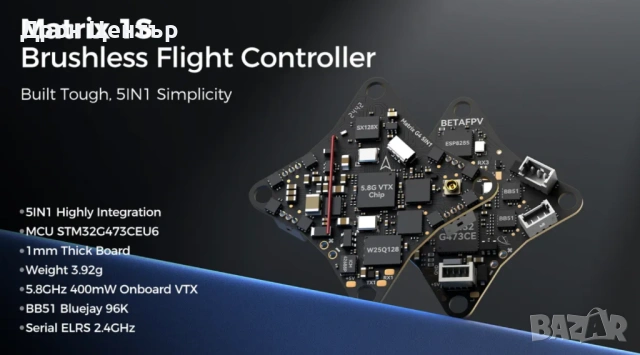 Промоция дрон BetaFPV Meteor75 Pro, снимка 7 - Дронове и аксесоари - 52644419