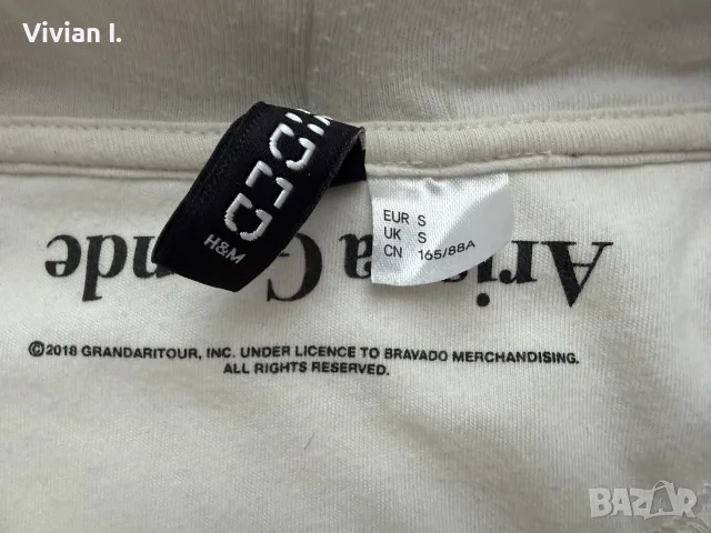 H&M суичър на Ariana Grande , снимка 3 - Суичъри - 55942277