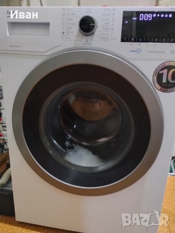 Пералня BEKO WUE 8736 XST, снимка 4 - Перални - 52508922