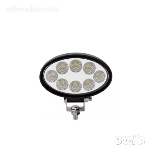 ТОП ОБЯВА Стойка за номер Ролбар с халогени фарове елипса 2 броя 52W, снимка 5 - Аксесоари и консумативи - 49606955