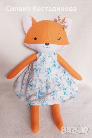 Кукла Лиса Ръчна изработка , снимка 4 - Кукли - 39538520
