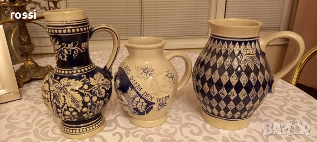 Vintage. Нови. GERZIT W.Germany. Керамични кани 1 л. и 1,5 л. Кана., снимка 4 - Колекции - 30446627