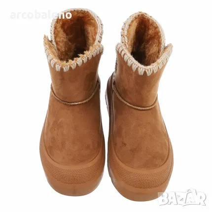 Зимни дамски боти, 4цвята , снимка 9 - Дамски боти - 47540374