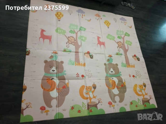 Сгъваема постелка за игра за дете/бебе, снимка 2 - Други - 56331317