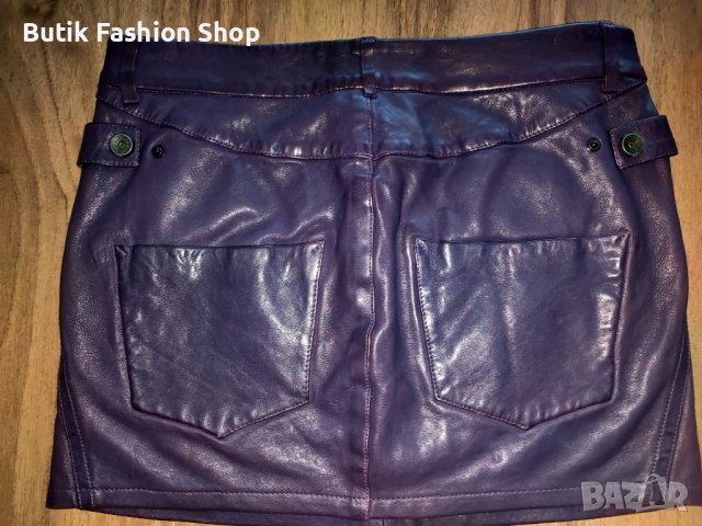 Diesel Black Gold кожена пола естествена кожа G Star Guess, снимка 7 - Поли - 39088993