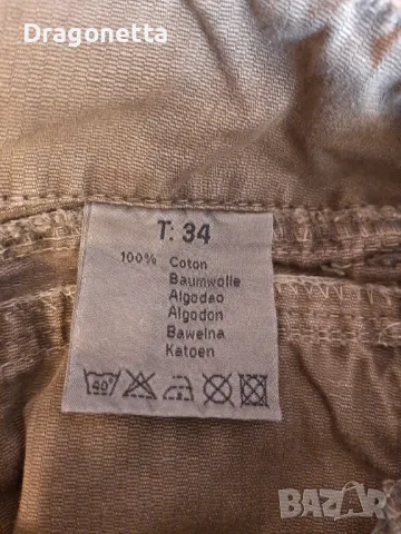 Тъмнозелени дънки с ниска талия и 6 джоба, снимка 3 - Дънки - 50435899