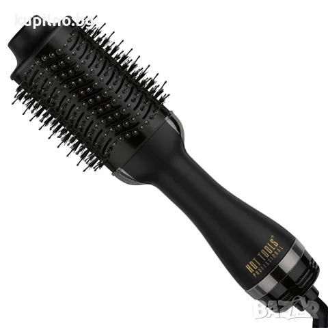 Електрическа четка Hot Tools One-Step Blow Dry Volumiser Pro Artist Колекция Black Gold, снимка 7 - Други - 56252966