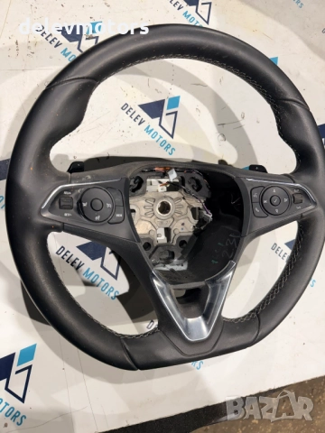 98356599YX кожен мултифункционален волан с пера от Opel Mokka 1.2T automatic,131ph , снимка 2 - Части - 52503574