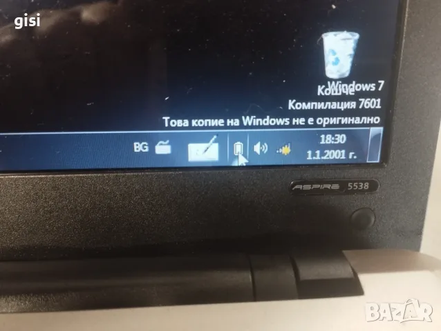 Лаптоп ACER ASPIRE 5538 (NAL00), снимка 7 - Лаптопи за дома - 56466894