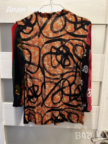 Оригинална дамска риза / блуза Desigual, снимка 3 - Ризи - 55951982