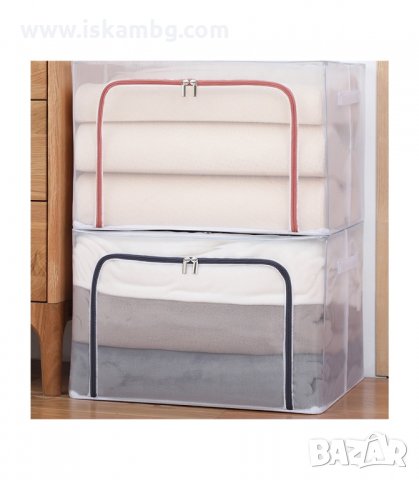 СГЪВАЕМИ КУТИИ ЗА СЪХРАНЕНИЕ НА ДРЕХИ ОТ ДИШАЩА МАТЕРИЯ - КОД 3225, снимка 6 - Кутии за съхранение - 33885836