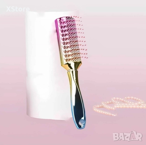 Четка за всякакъв вид коса - безболезнено разресване, снимка 3 - Аксесоари за коса - 52593335