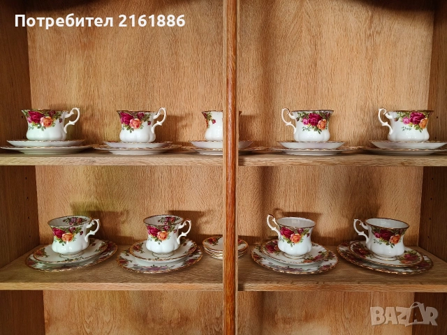 Royal Albert - 9 тройни сета, снимка 7 - Сервизи - 54039261
