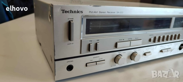 Ресивър Technics SA-222, снимка 3 - Ресийвъри, усилватели, смесителни пултове - 52479982