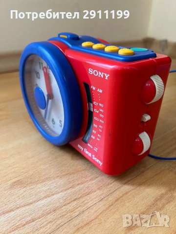 Будилник с радио Sony, снимка 5 - Други - 42836782