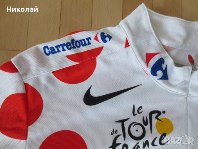 NIKE TOUR DE FRANCE CYCLING JERSEY, снимка 8 - Спортни дрехи, екипи - 33787188