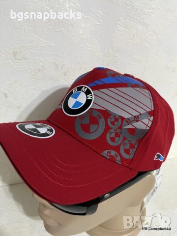 BMW червена шапка бмв shapka bmw, снимка 1 - Шапки - 44343265