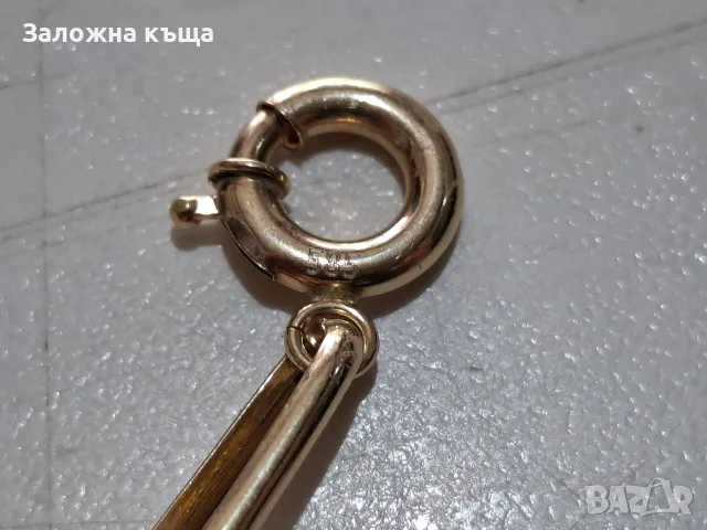 Златна гривна - 7,78 гр. / 585 / 14К / 20 см., снимка 4 - Гривни - 56105989