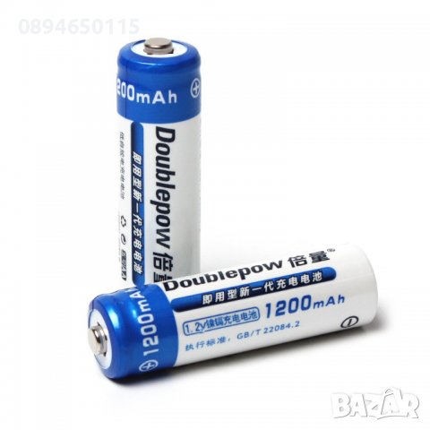 Акумулаторни батерии ААА 900mAh АА 1200mAh ААА АА, снимка 4 - Друга електроника - 36672029