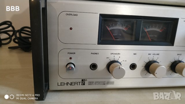 Lehnert  SV901 + ST902 - Усилвател и тунер, снимка 6 - Ресийвъри, усилватели, смесителни пултове - 35278710