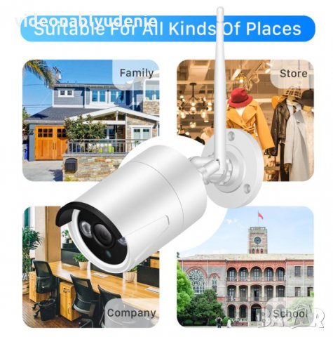 Super Ultra HD 5 MPx IR-CUT 3 АRRAY Метална Водоустойчива H.265 WI-FI IP Камера IP67 Защита mSD Слот, снимка 9 - IP камери - 31250197