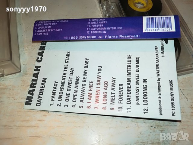 MARIAH CAREY-КАСЕТА 2309221823, снимка 11 - Аудио касети - 38097538