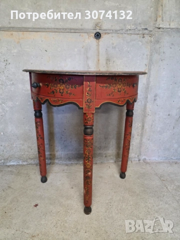 Ръчно рисувана конзола, снимка 6 - Шкафове - 54208046