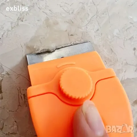 Стъргалка за премахване на стикери с стоманено острие, снимка 5 - Други - 49225513