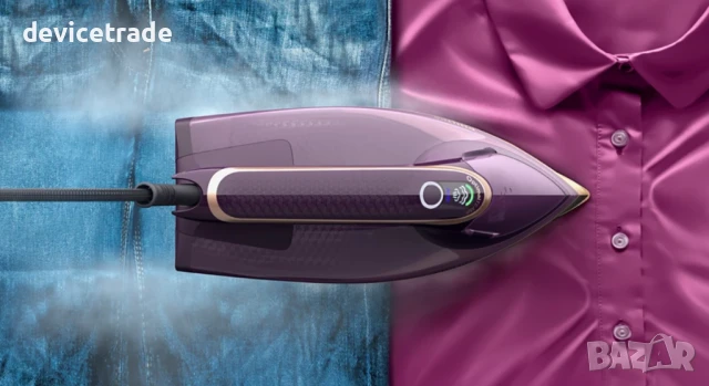 Ютия PHILIPS Azur 8000 DST8040/30, 3000W, 260g/min, 350ml, снимка 4 - Ютии - 51257555