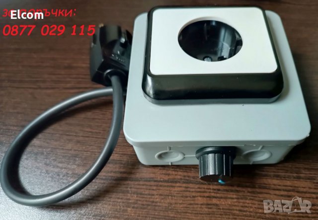 Ел. регулатор на обороти на двигатели до 1kW 230V или димиране до 2kW, снимка 3 - Други машини и части - 38701020