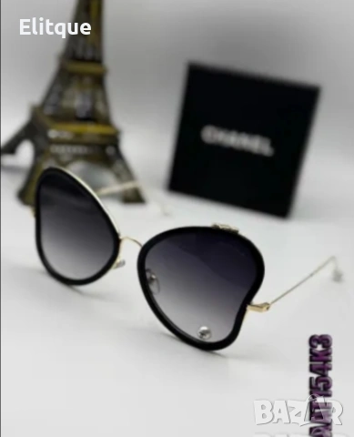 слънчеви очила chanel с калъф, снимка 16 - Слънчеви и диоптрични очила - 54323365