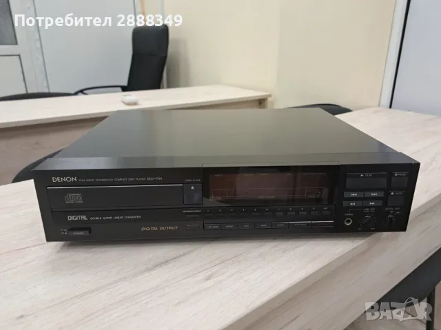 Denon Compact Disk Player DCD-1700 много добро качество, снимка 5 - Аудиосистеми - 56471800