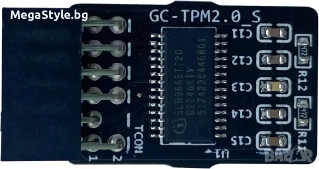 Модул за сигурност Lumfeerix TPM 2.0 за дънни платки Gigabyte (12-Pin LPC), снимка 3 - Дънни платки - 55751321