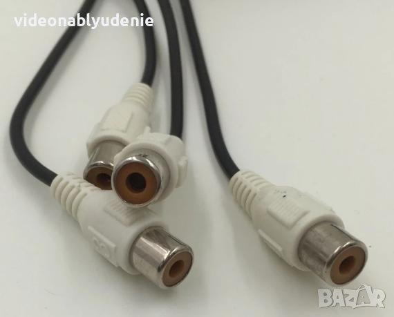 DB15 Pin VGA Мъжко към 8x BNC Video + 4x Audio RCA Женски Адаптер Кабел с Конектори за Видео Кепчър, снимка 3 - Комплекти за видеонаблюдение - 38168772